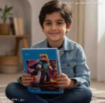 دفتر خط دار ماین کرافت سیمی 60 برگ پالت 9