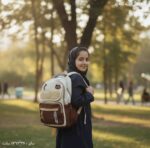 کوله پشتی 4 زیپه گربه ای 9
