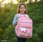 کوله پشتی 5 زیپه جیبدار جلو طلقی 10