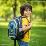 کوله پشتی مهد 2 زیپه برجسته پسرانه 13