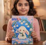 دفتر خط دار بچگانه مجلد سیمی 60 برگ 7