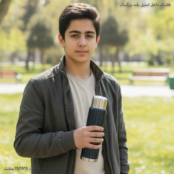 فلاسک داخل استیل بلند بزرگسال 5